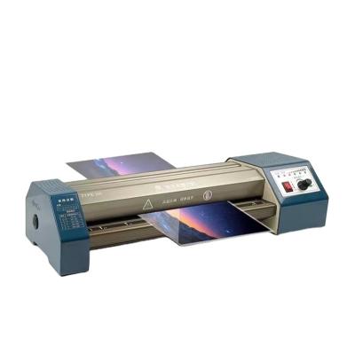 China Thermal Laminator Machine Four Rollers A4 A3 Rolls Size For Document Photo A3 for sale