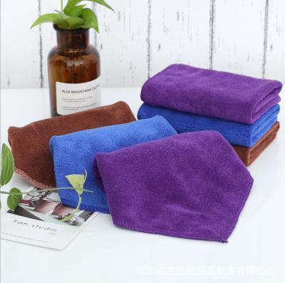 China Viable Wholesale Price 30*30cm Kitchen Dish Towel Bulk Microfiber Towel Cleaning Cloth Kitchen Tea Towel for sale