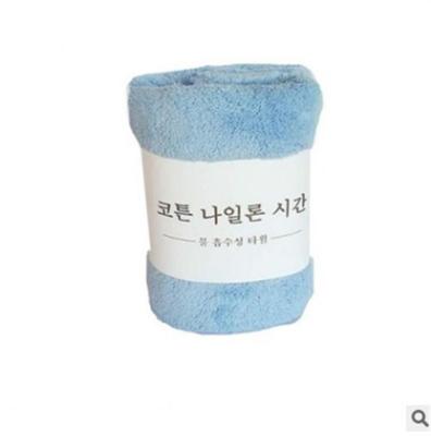 중국 Competitive Price Viable Soft And Absorbent Microfiber Coral Velvet Double Face Waistband Towel 판매용