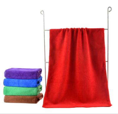 China First Class Microfiber Bath Dry Hair Towel Long Lasting Strong Absorbent Cotton 70x140 High Quality Bath Towels Te koop