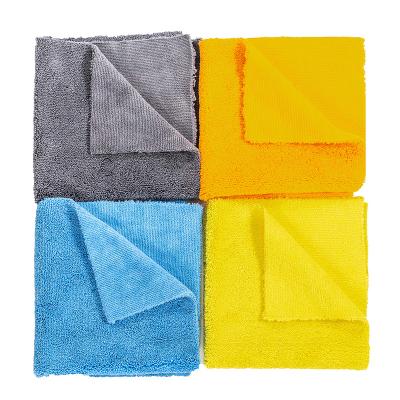 China Heaven and Earth Viable Custom Reusable Wool Kitchen Cotton Wholesale Price Superfine Fiber Square Towel zu verkaufen