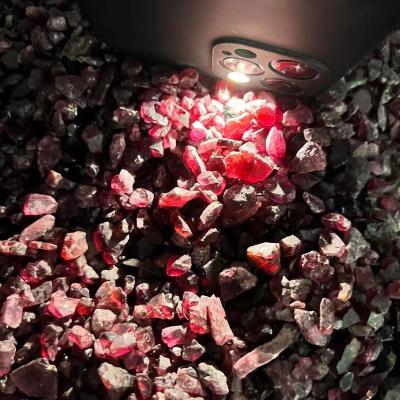 China Europe Stunning Sale Whole Raw Garnet Stone Myanmar Wine Natural Garnet Crystal Natural Garnet for sale