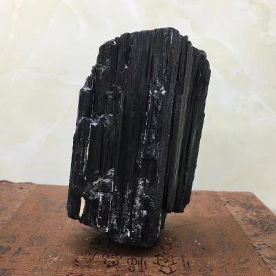 China Wholesale Natural Raw Black Tourmaline Large Group Crystal Europe Rough Natural Quartz Tourmaline Black Crystal From Brazil for sale