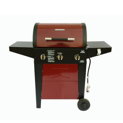 China High Quality Professional Adjustable Size OEM Design Assembled Outdoor Cold Rolled Steel Gas BBQ Grill for sale