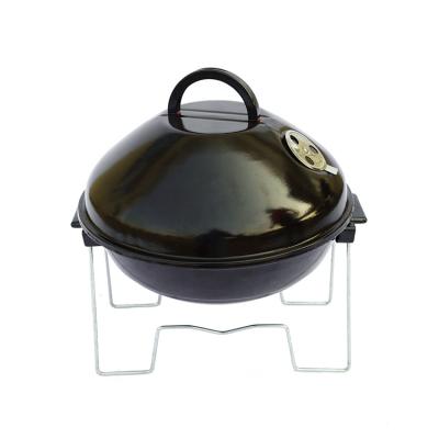 China Easily Assembled Portable Outdoor Family Party BBQ Grill Charcoal BBQ Grill with Lid for sale