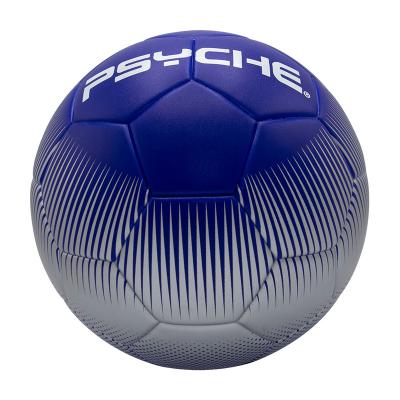 China Durable Durable Student Shaping Indoor And Outdoor Gradual Change Game Blue Soccer Ball for sale