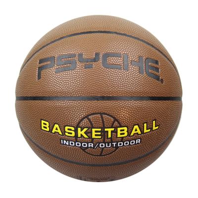 China Customized Basketball With Your Size 7/29.5, PU Logo Hygroscopic Indoor Outdoor For Training Size 7 for sale