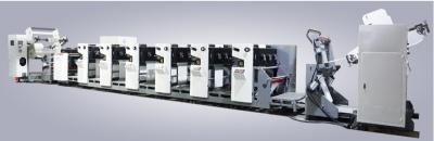 China RY320 ROLL TO ROLL UV DRYER FLEXO PRINTING MACHINE Fabric Label Printing Machine 320mm for sale