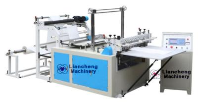 China Película plástica del papel de cortadora de la cruz de la cortadora de hoja LCQ600 impresa o unprint en venta