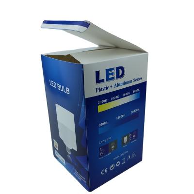 China Recycled Materials Personalized Design Custom Full Color Printed Led Light Bulb Cardboard Paper Packaging Box for sale