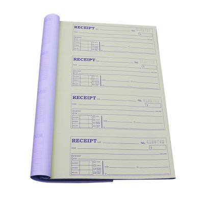 China Good price& Quality Customizable China Factory Sales Receipt Book Invoice Carbonless Receipt Book for sale