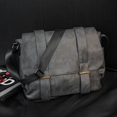 China Best Leather Computer Briefcase Daily Used Laptop Messenger Bag PU Briefcase Handmade Bags For Men for sale