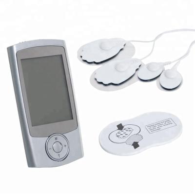 China Ten unit of Mini Electronic Pulse Electric Massager 16modes ab purpose body pain relief mini EMS portable channel for sale