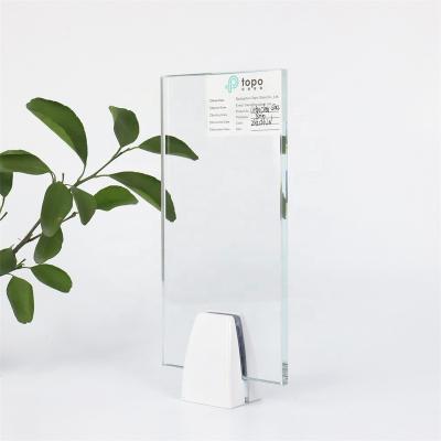 China High Yard Transparent Extra Clear Low Iron Purest Glass For High End Showcase (PG-TP) for sale