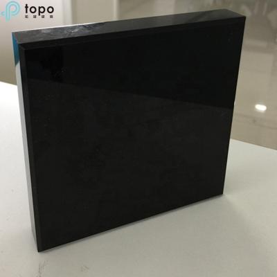 China Hotel size quality 5mm black float glass for building (CB) for sale