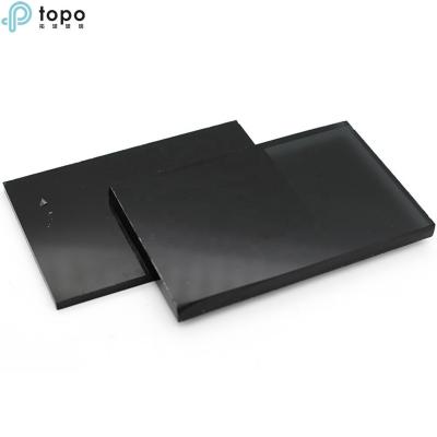 China 2mm 3mm 4mm 5mm 6mm 8mm 10mm 12mm 15mm Traditional Black 19mm Float Glass Samples (CB) for sale