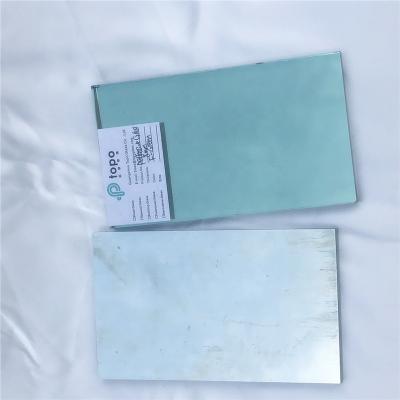 China Yard 5mm Light Green F Coated Reflective Glass 1830mmx1220mm Guangzhou (R-LG) for sale