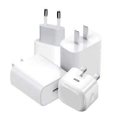 China Wholesale Original US EU R-U Mobile Phone Type C Fast Charger For Apple PD 20W Fast Charger For iPhone 14 USB-C 18W Power Adapter for sale