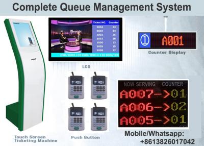 China LED Service Center Queue Ticketing System for sale