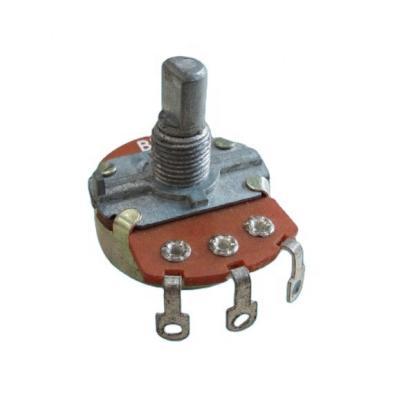 China Click noise; Detents 24mm Rotary Switch Potentiometer Wh138-1a-1 Carbon Composition Center Potentiometer for sale