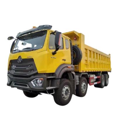 China Brand New Professional Automatic Dump Truck HOWO-N7 8x4 Trucks Left Hand Drive Dump Truck Mining Wholesales ≫ 8L for sale