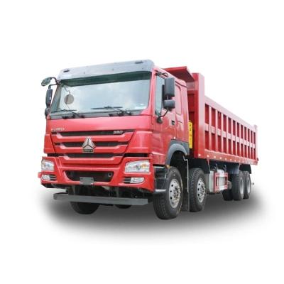 China Brand New Sinotruk Self Loading Dump Truck Howo-7 8x4 420hp 50 Ton Tippers Truck à venda