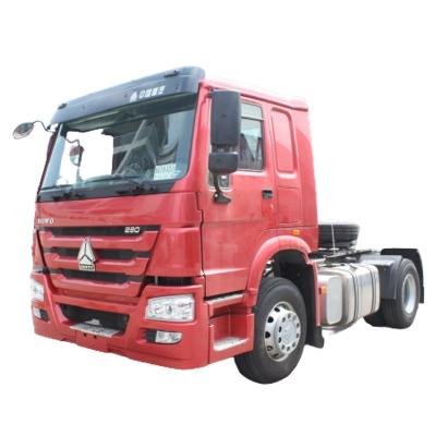 중국 BRAND NEW SINOTRUK HOWO	Tractor Head Truck 6 Tire Heavy Duty Trailer Head 4X2 266-420Hp 6100x2500x3150 판매용