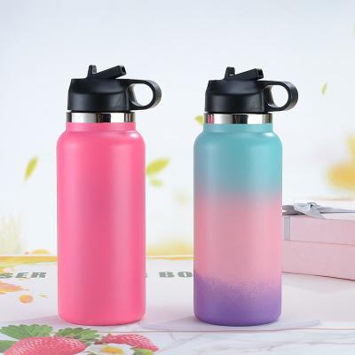 China PORTABLE Custom Logo Stainless Steel Thermal Sports Water Bottle for sale