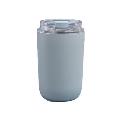 China Sustainable 18/8 Stainless Steel Double Wall Vacuum Insulated Travel Mug , Powder Coated Coffee Mug for sale