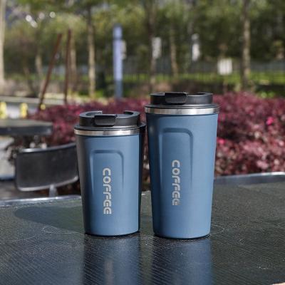 China Stainless Steel Vacuum Tumbler Coffee Mug With Sustainable Leakproof Lid for sale