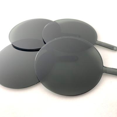 China Factory Made Single Oversized Single Vision Glass Lenses Colored Optical PC AR Sunglasses Coating Lenses for sale