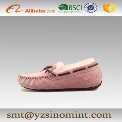 China Classic Moccasin Loafer Flat Unique Shoes For Women for sale