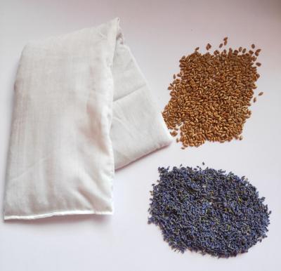 China Hot Water Put Inside Convenient Warm Wheat Bag With Lavender For Body Release for sale