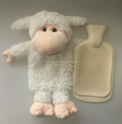 China Bag Christmas Best Warmer Gift Choice - Plush Sheep Goat +BS Hot Water Bottle for sale