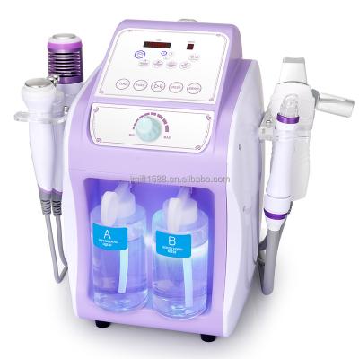 China DEEPLY CLEANSING Newly BIO Care Facial Oxygen Jet Spray Hot Cold Hammer Skin Tightening Machine for sale