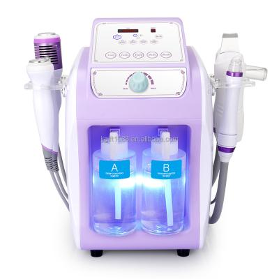 China DEEP CLEANING Home Spa Use 6 in 1 Hydraulic Dermabrasion Face Water Machine Deep Cleansing Machine for sale