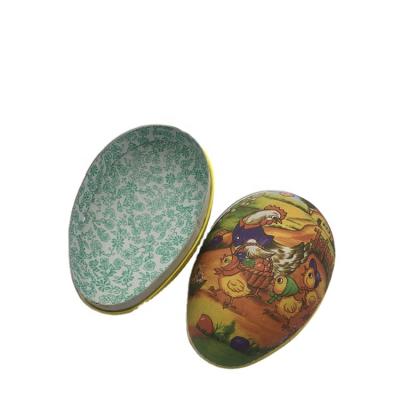 China Paper Pulp Recyclable New Product Chocolate Paper Easter Eggs With Colorful for sale