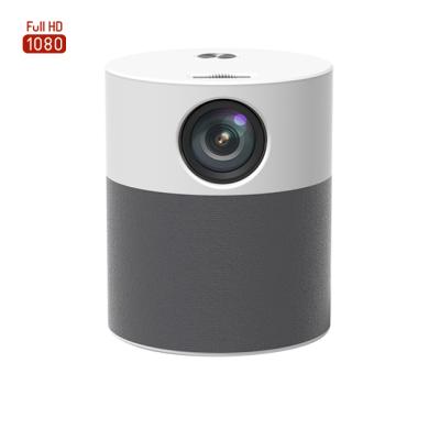 China Internet Ready Amazon Round Shape 3000 Lumens 1080P Android LCD Home Bestselling Projector for sale