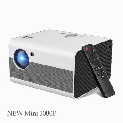 China New Ready Hot Selling Amazon Mini Full HD 1080P AV/USB*2/HD/Internet AUDIO Projector Video Home Cinema Speaker 6W Nice Sounds for sale