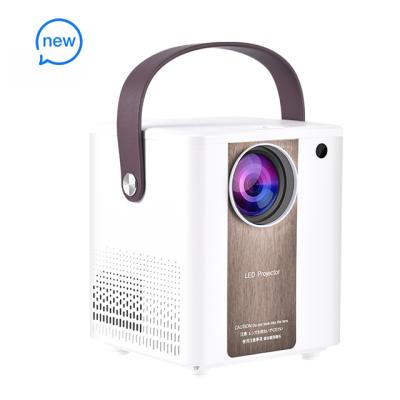 China 2021 Cheap Ready Internet Factory Price OEM ODM HD Mini Portable Home Theater Video Projector [Cute Mini Design] Gift For Kids for sale