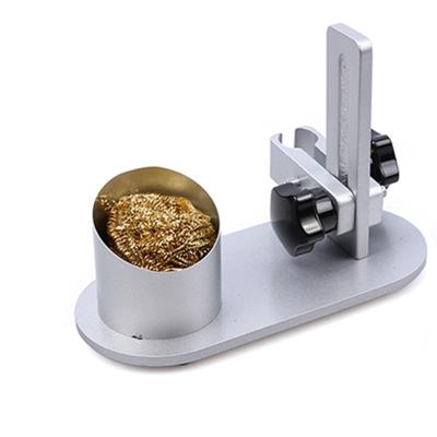 China BK502 Metal Aluminum Alloy Automatic Soldering Iron Stand Station Handle Soldering Iron Holder Soldering Accessories for sale