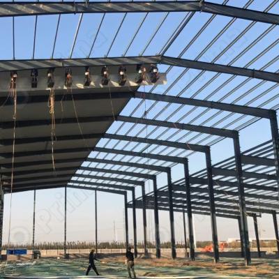 China Modern prefabricated steel structure hall for sale