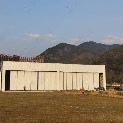 China Steel structural modular prefab fabrication construction steel structure factory building, low cost industrial wrokshop shed design for sale