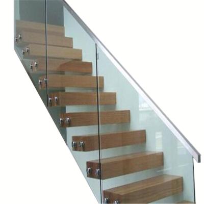 China Modern Space Saving Staircase From Float Glass Manufacturer for sale