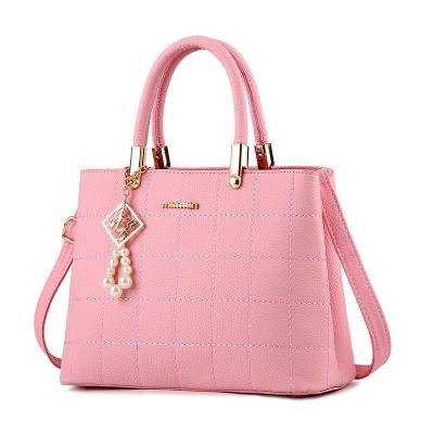 China Factory Wholesale Fashion Lady's Cross - Body Tote Bag Pu Leather Women Handbags Inclined Shoulder Bag for sale