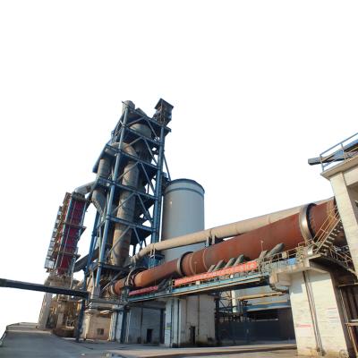 China Construction worksÂ   China supply energy saving cement factory for sale cement production line design and construction à venda