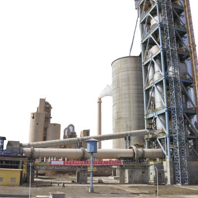 China Provide cement slag processing machinery for large and small cement factories 1000t cement production line à venda