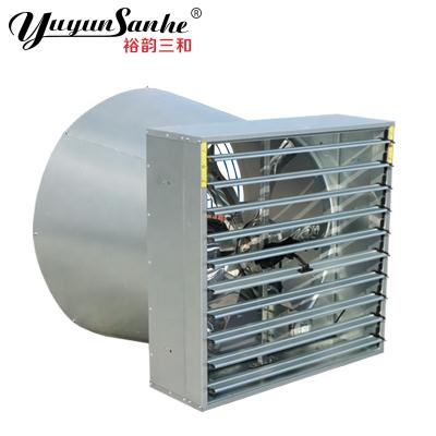 China Stainless Steel DJF(T)-1380 Poultry House Shutter Cone Fan With Centrifugal Push Pull Open System For Sale for sale