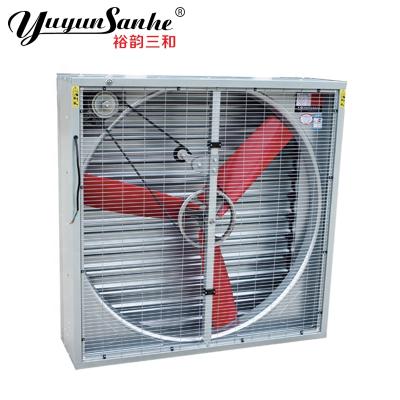 China Animal Husbandry/Greenhouse/Poultry/Industry Box Shaped Wall Mounted Cooling Exhaust Fan with Plastic Blades for Greenhouse or Poultry House for sale