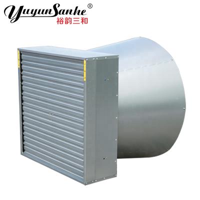 China Poultry Farm/Workshop Large Yuyun Sanhe Airflow Shutter Fan Cone Fan for House/Greenhouse/Poultry Industry for sale